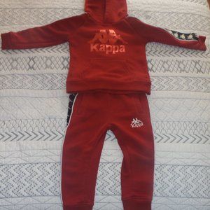 Kappa Red Hoddie & Bottoms Combo